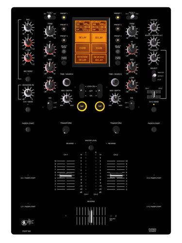 Pioneer DJ DJM 909 Skin Black